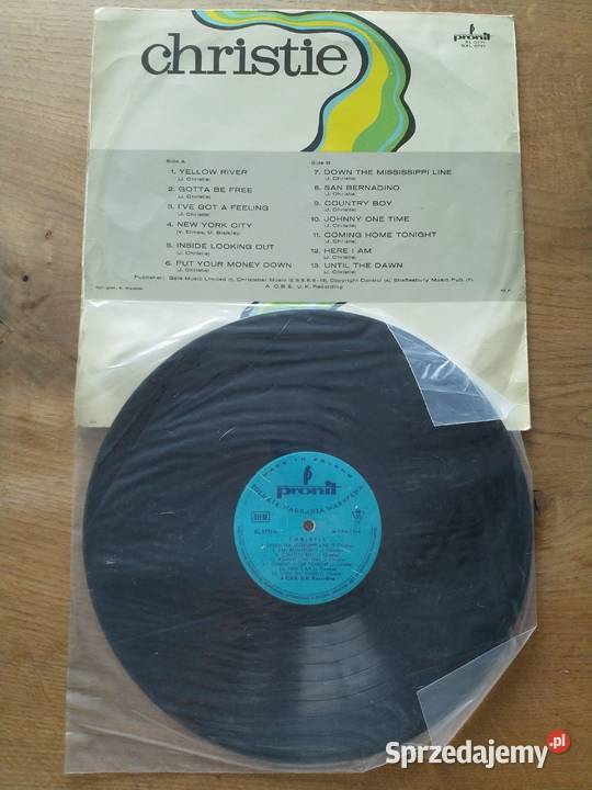 Płyta winylowa Christie Gdańsk