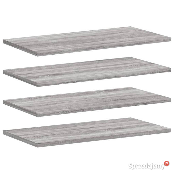 Półki ścienne 4 szary dąb sonoma 60x20x15 Półki Warszawa
