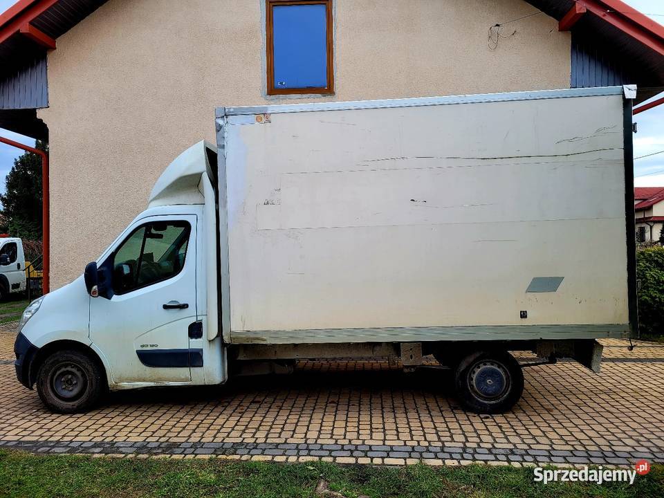 Renault Master kontener bezwypadkowy Salon komputer pokładowy Niepołomice
