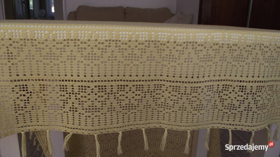 Serweta szydełkowa Leźnica Wielka-Osiedle