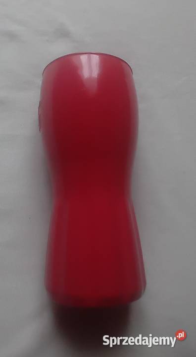 Czerwona kolekcjonerska szklanka Coca Cola Koźminek sprzedam