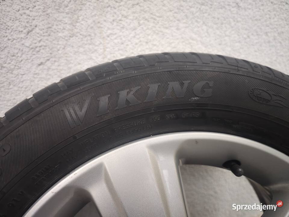 4 alufelgi 16 OPEL z oponami letnimi 20555