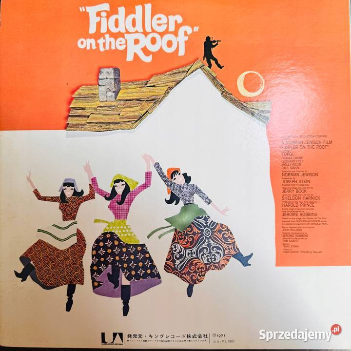John Williams Ost Fiddler On The Roof EXEX Japan Płyty i kasety Kraków