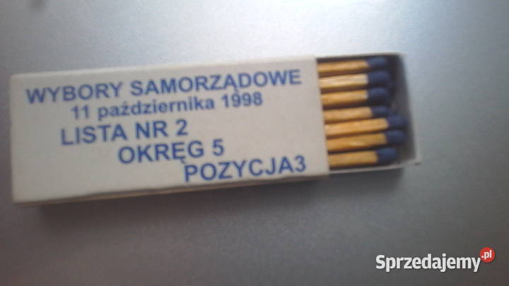 Zapałki 31 śląskie Wodzisław Śląski