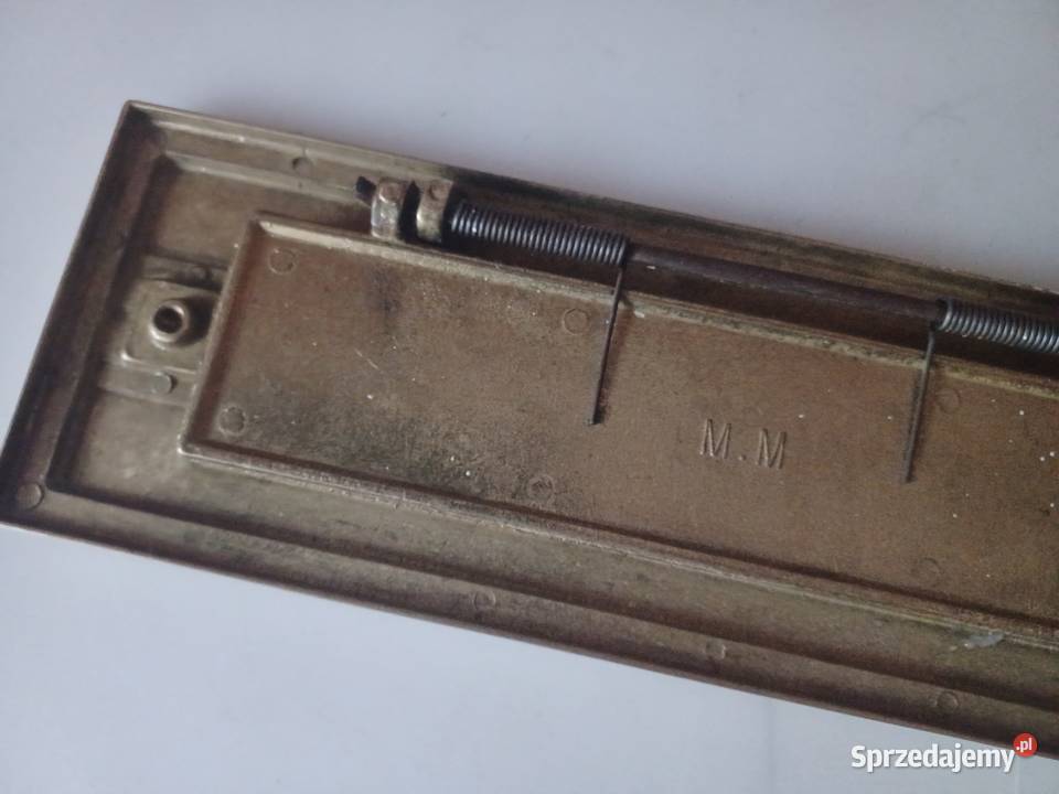 Wrzutka na listy Mosiądz Poznań