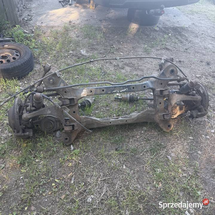 Zawieszenie tylne kompletne zwrotnice wahacze Belki zawieszenia sprzedam