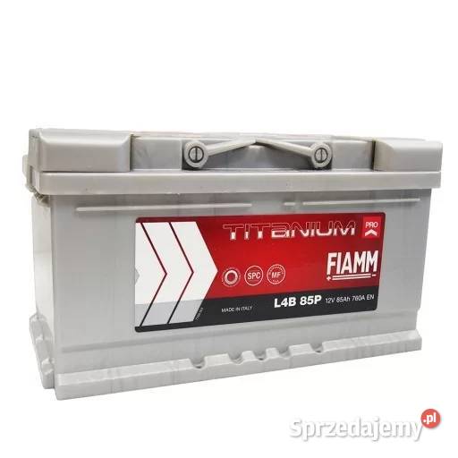 Akumulator FIAMM TITANIUM PRO 12V 85Ah 760A Łódź sprzedam