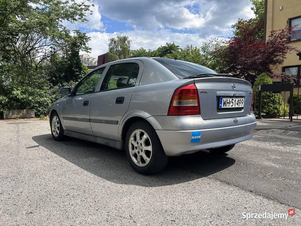 OPEL ASTRA G 18 125 2001r 1800cm3 Warszawa