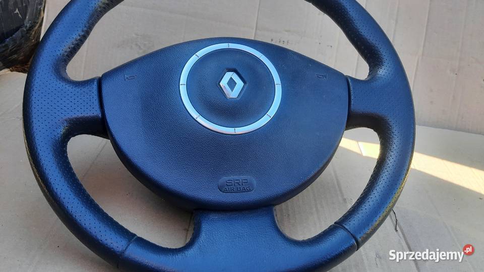 kierownica skórzana Renault Megane II 2 skóra osobowe