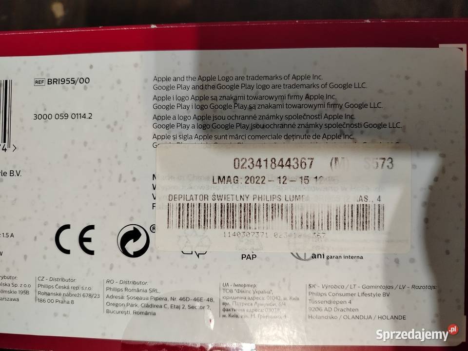 Depilator swietlny Philips Lumea Stan idealny Warszawa