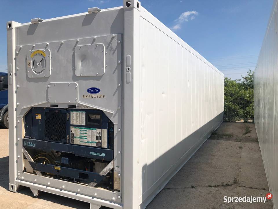 Kontenery morskiechłodnie 12metrowe 40HCRF Magazynowanie Bydgoszcz sprzedam