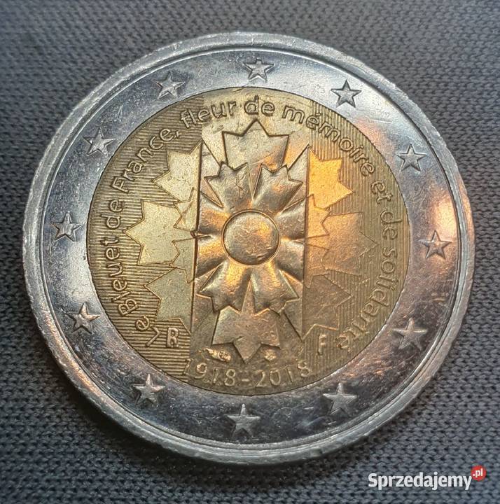 2 euro 2018 Francja100 rocznica zakończenie I Wałbrzych