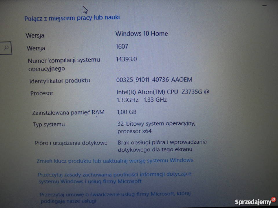 Notebook KIANO SlimNote 101 MINI Pozostałe śląskie Katowice