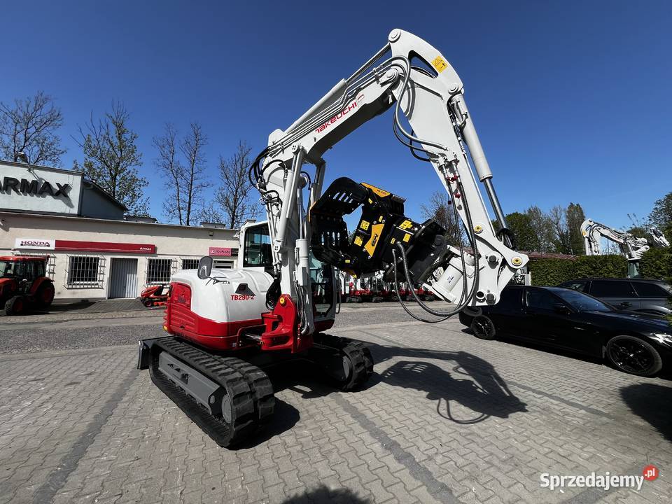 Koparka Takeuchi TB2902 V3 9 ton chwytak MBG600 Koparki Motoryzacja Bielsko-Biała sprzedam