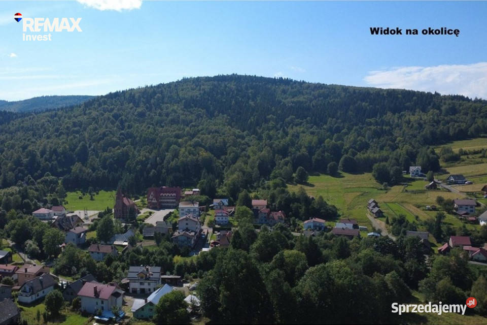Korbielów działka z widokiem na Pilsko