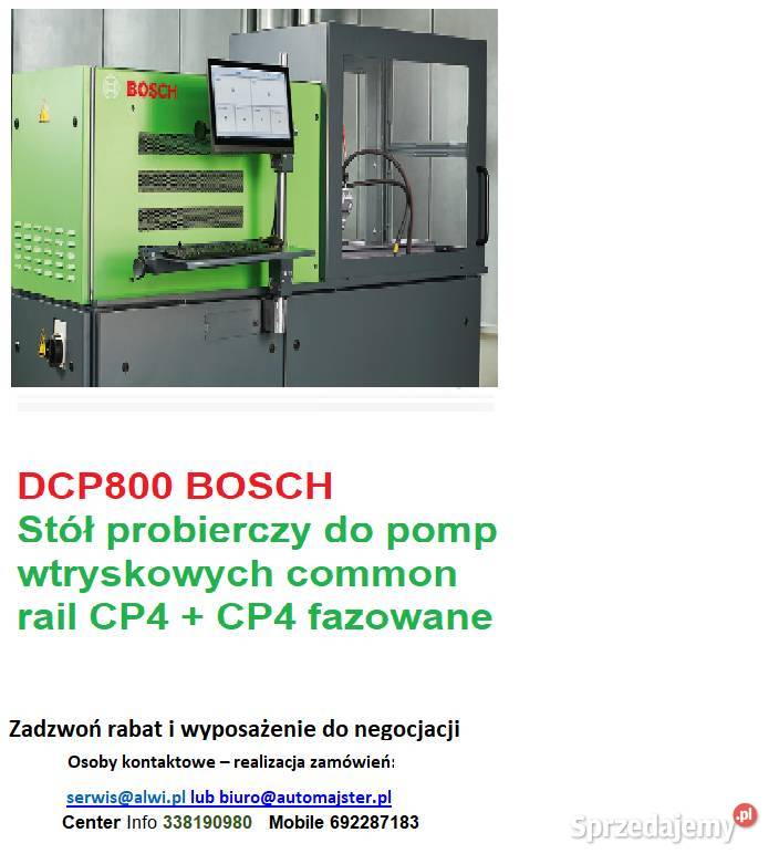 DCP 800 Premiera 2026 Pozostałe