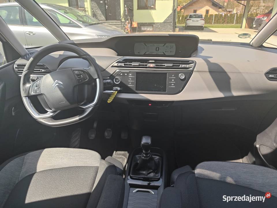 Citroen C4 SpaceTourer 2018r 16 HDI 120 SpaceTourer Citroën Wielka Wieś sprzedam