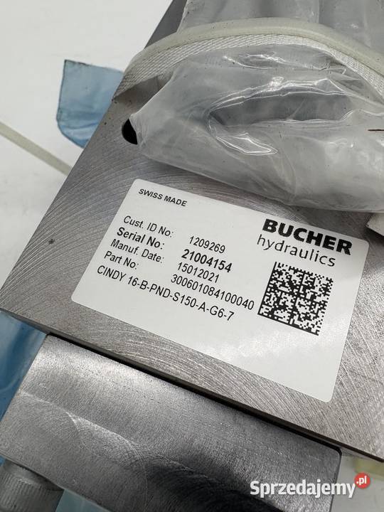 Bucher CINDY 16BPNDS150AG67 LeakFree LoadControl Warszawa