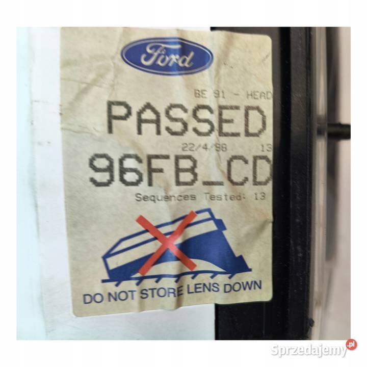 LICZNIK ZEGARY 96FB10849CD Ford Escort VII 13 16 lubelskie Chełm sprzedam