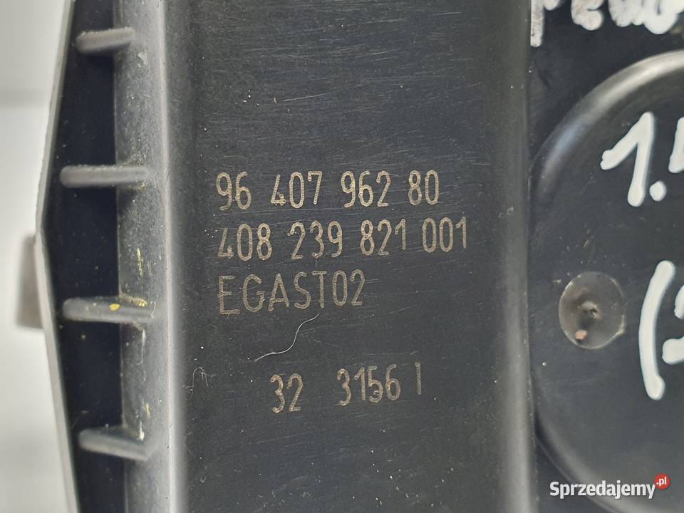 PRZEPUSTNICA Peugeot 307 14 8v 9640796280