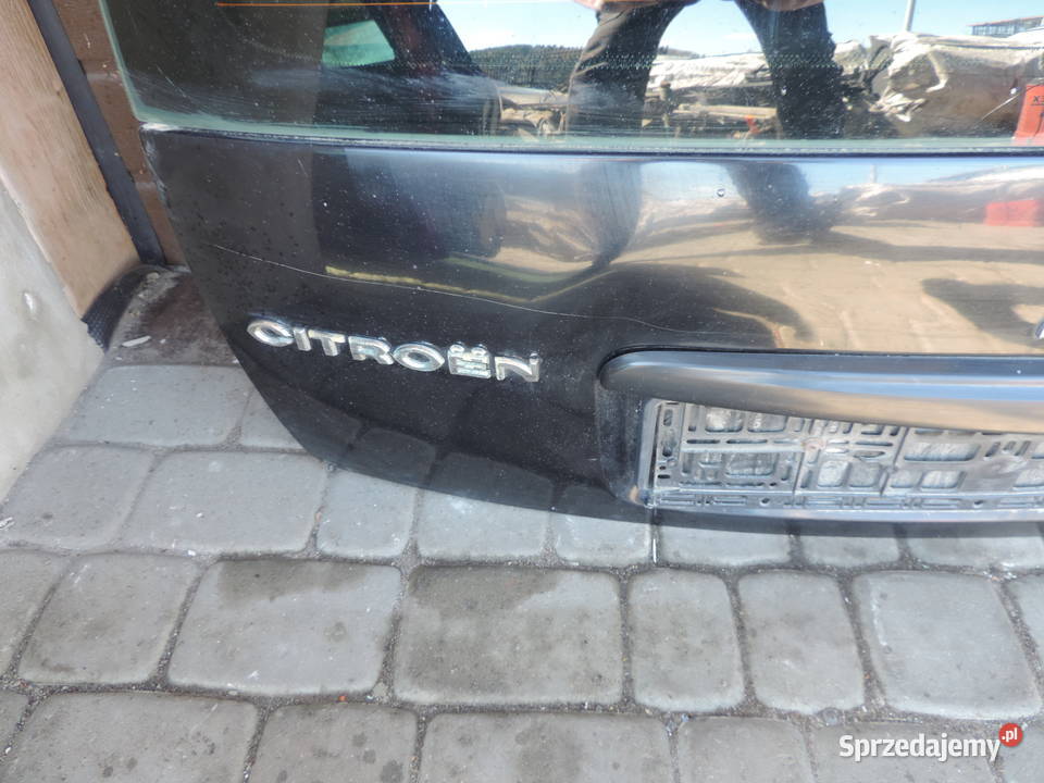 KLAPA TYŁ BAGAŻNIKA SZYBA CITROEN C3 I EXYB