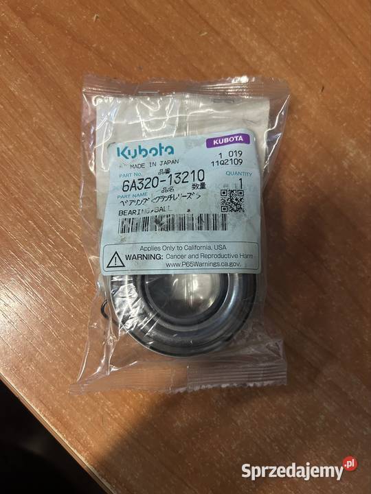 Łożysko wycisku sprzęgła Kubota nowe Gromnik sprzedam