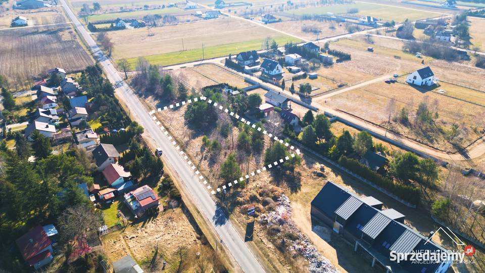 DZIAŁKA mieszkaniowousługowa MPZP Strumiany 2949m2