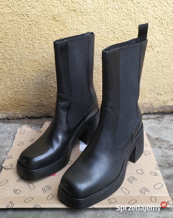 Sztyblety Vagabond Shoemakers skórzane 40 dolnośląskie