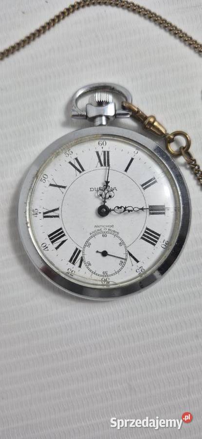 Klasyczny zegarek kieszonkowy DUGENA 17 Rubis sprzedam
