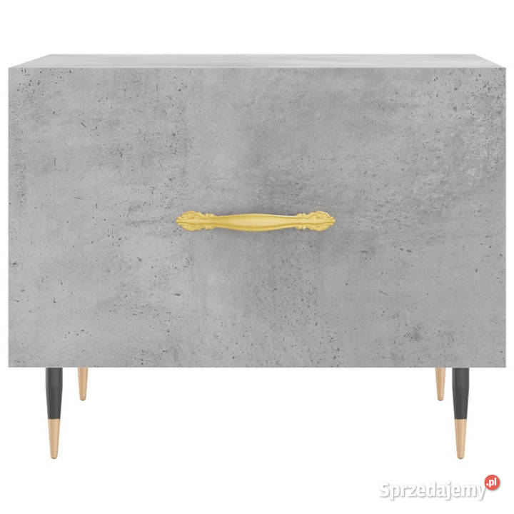 Stoliki kawowe 2 szarość betonu 50x50x40 mazowieckie sprzedam