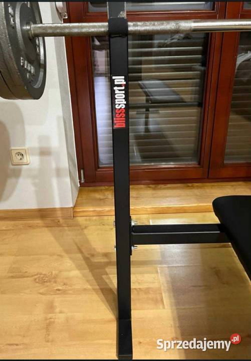 Ławka prosta gryf prosty i obciążenie Limanowa