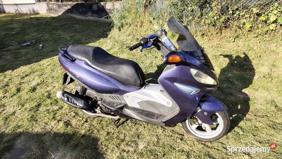 Skuter 125 ubezpieczony ważne badanie techniczne Kraków