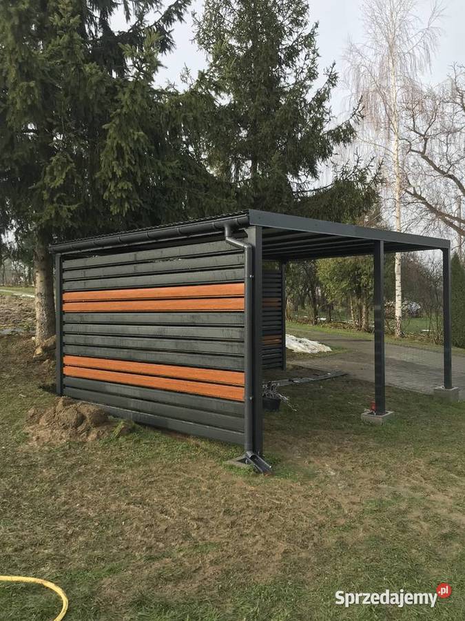 Wiata garażowa garaż carport carbox altana Budowa Kraków