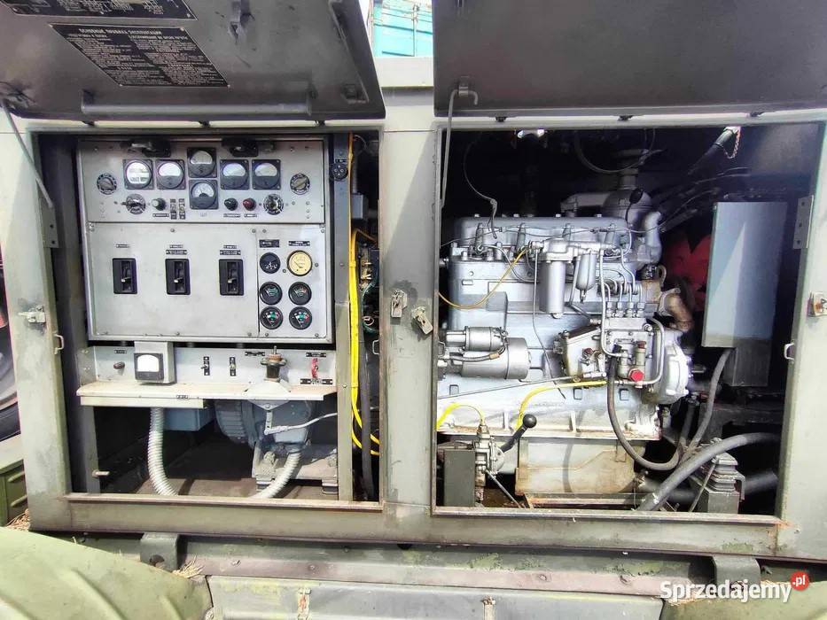Agregat prądotwórczy 20KW 400v 50Hz z wojska z Narzędzia łódzkie
