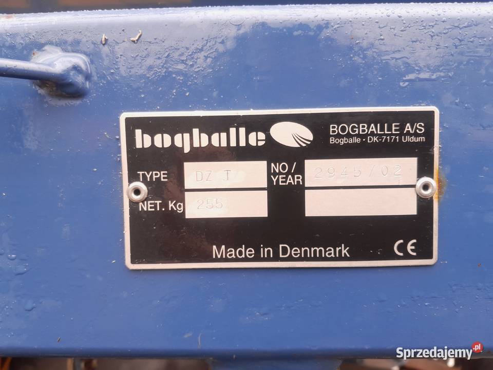 Rozsiewacz nawozu Bogballe 500 1000 nieuszkodzony lubelskie sprzedam