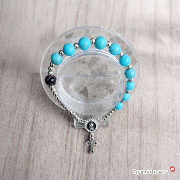 Elegancka Dziesiątka Różańca z Turkusem i Sanok