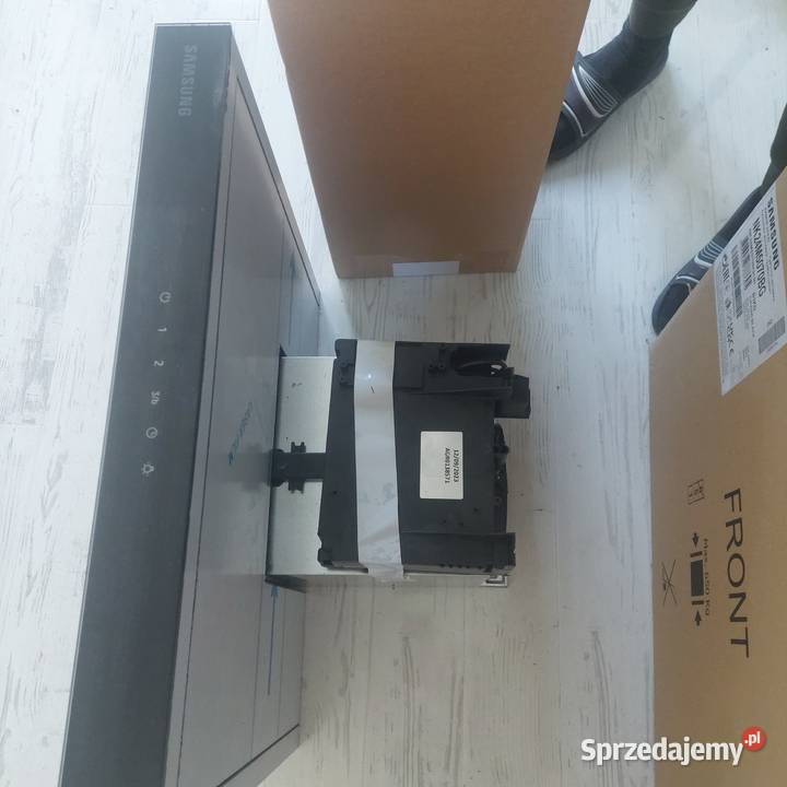 Nowy czarny przyścienny okap kuchenny Samsung Gorzów Wielkopolski sprzedam
