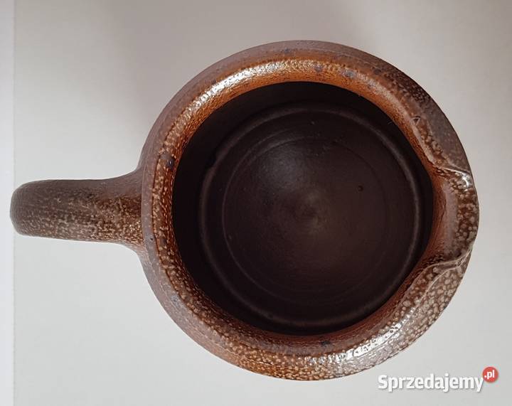 Stary ceramiczny dzbanek dzban stara ceramika śląskie Dąbrowa Górnicza
