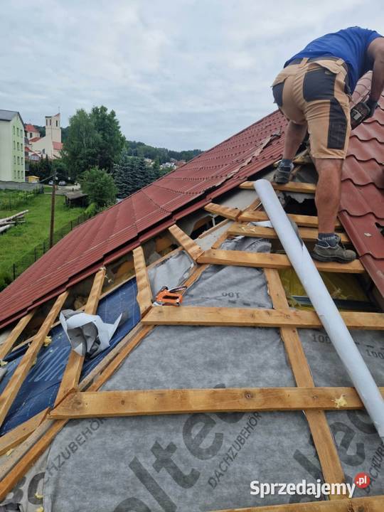 NAPRAWA DACHU KUNACH ocieplanie celulozą Wykonanie ociepleń i izolacji Wykonanie ociepleń i izolacji Lublin