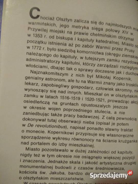 Pierwsze wydanie książki Olsztyn niemiecki mazowieckie Warszawa