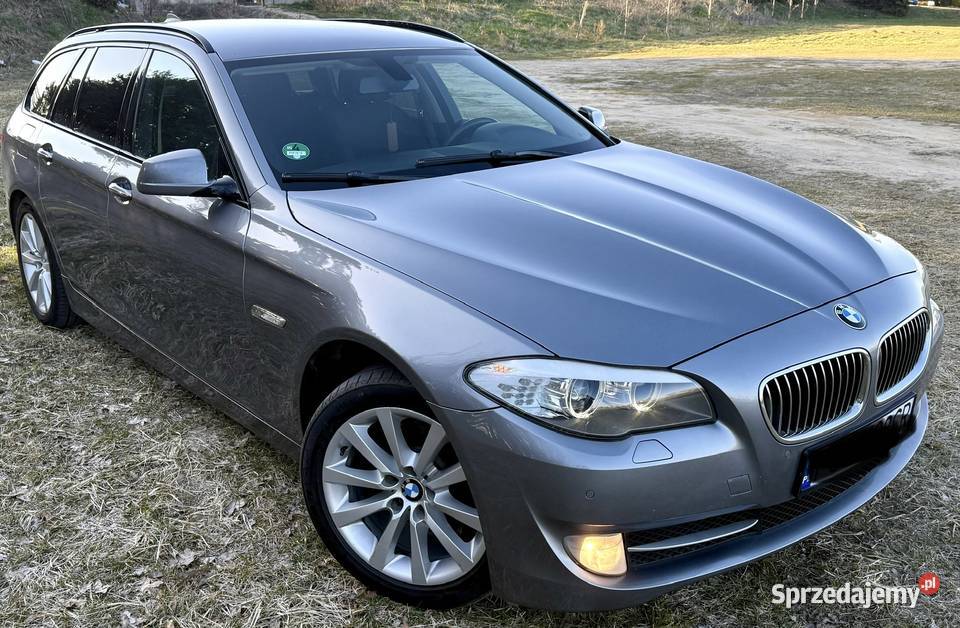 BMW 520D 184 Ładna Klima Serwisowana elektrycznie ustawiane fotele BMW Słupca