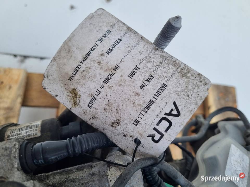 Renault Clio III 15 DCI SKRZYNIA BIEGÓW JA5001 Rudka