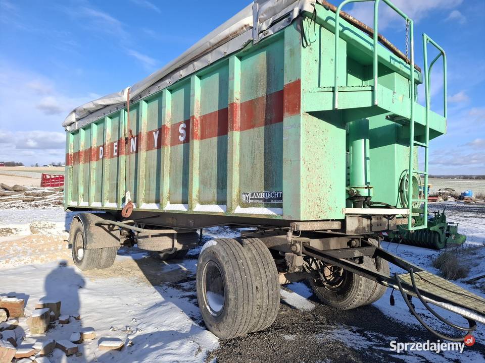 Przyczepa dwuosiowa wywrotka kiper 30 m Przyczepy rolnicze Wola Trzydnicka