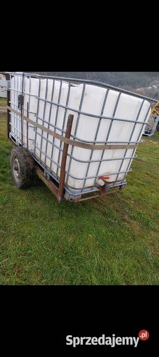 Przyczepka zbiornik na wode 2000l mauzer do Nowy Sącz
