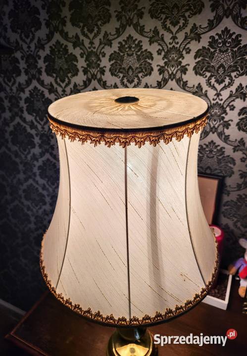 Lampa mosiężna lampka wieczorna Kalisz