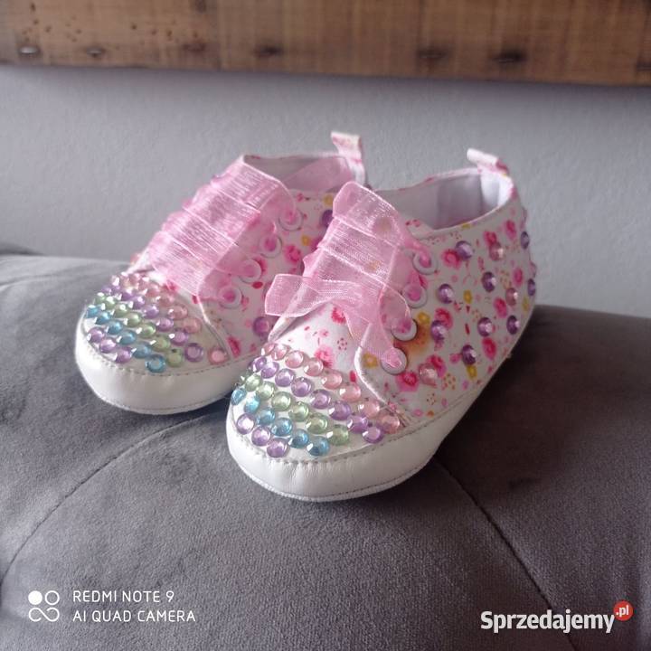 Trampki buciki cyrkonie 12 612 msc Lubartów sprzedam