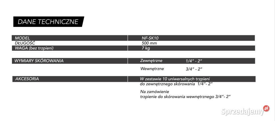 Skórowarka ręczna do węży hydraulicznych HYDFLEX Produkcja Warszawa sprzedam