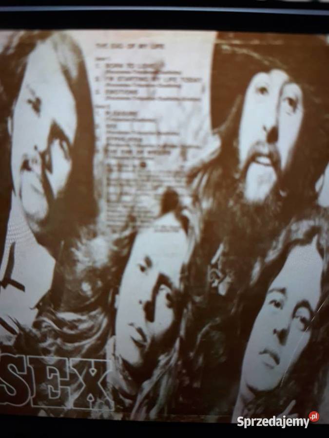 Biały kruk na czarnym winylu SEX The end of my Rzeszów