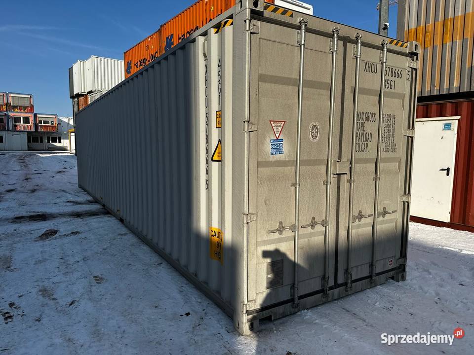KONTENER MORSKI 40 HC ONE WAY NOWY Magazyn Wrocław