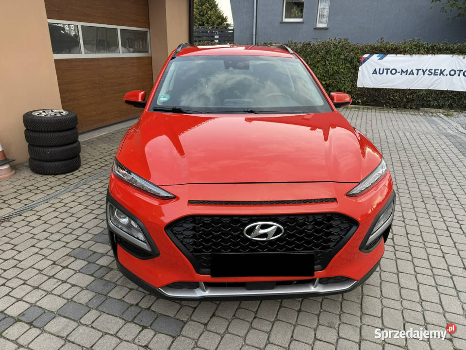 Hyundai Kona 10 TGDI 120 Klima Navi Serwis śląskie Orzech